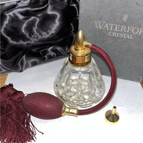 Waterford Accessories - Vintage WATERFORD CRYSTAL PERFUME ATOMIZER GIFTWARE